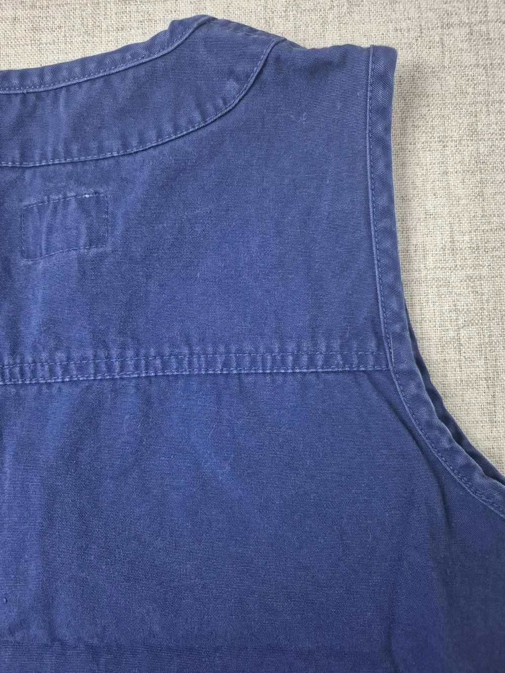 Vintage Y2K The Children's Place Blue Cargo Utility Vest Size 5/6